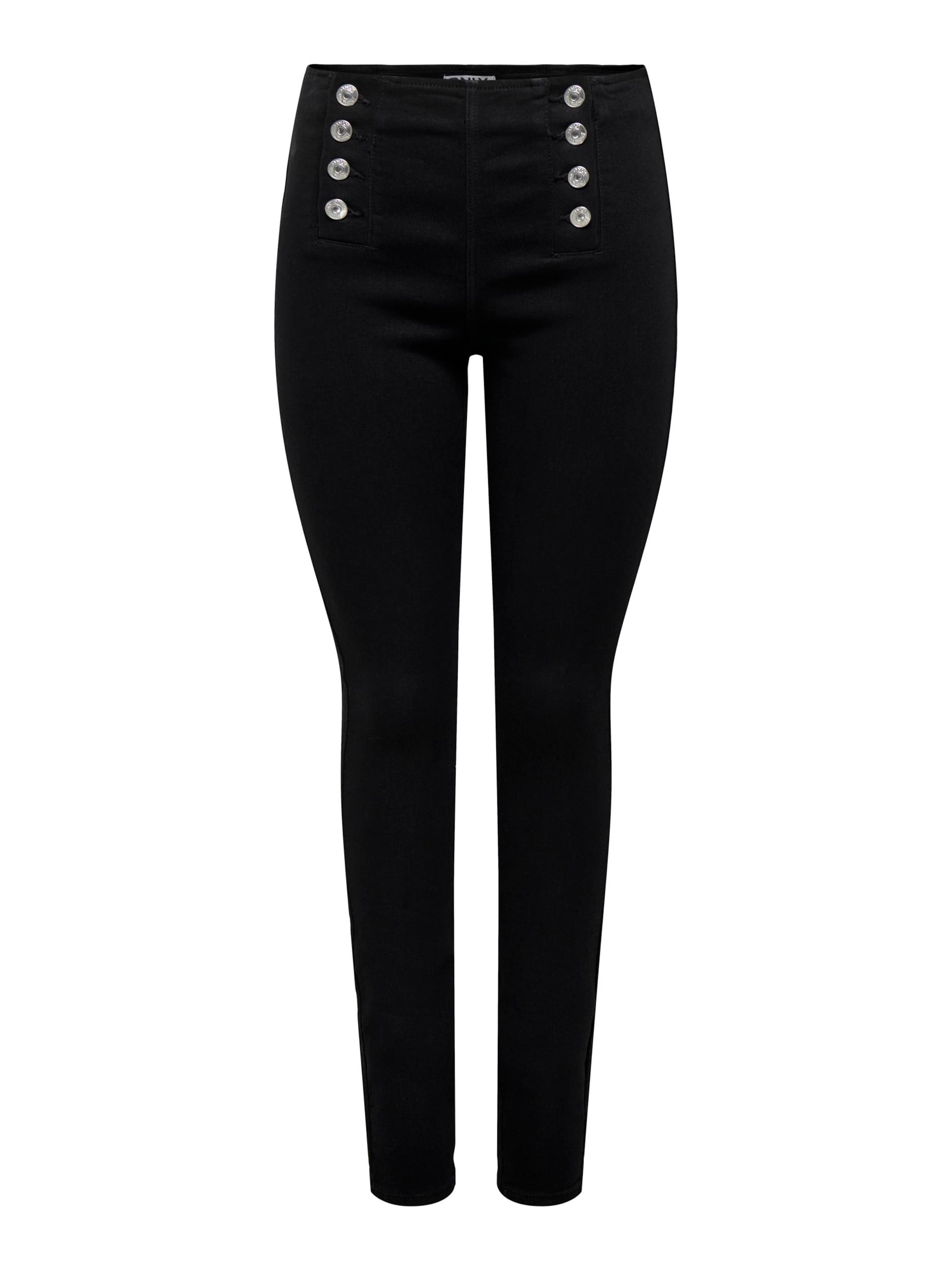 ONLY Слим Джинсы 'ONLDaisy' в Черный: спереди