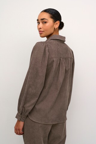 Camicia da donna 'KA Hermine' di Kaffe in marrone
