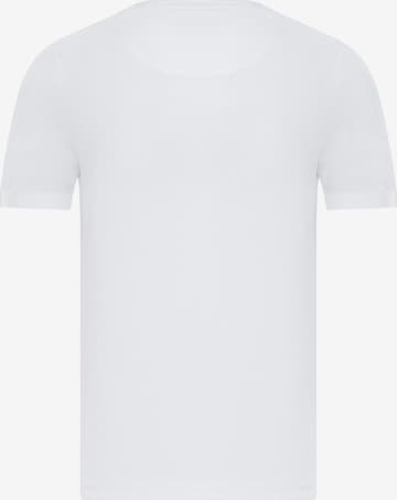 DENIM CULTURE - Camiseta 'Dave' en blanco