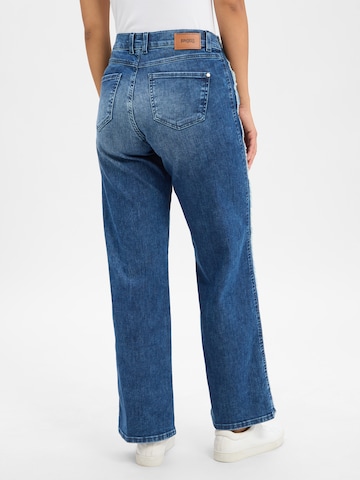 Angels Loosefit Jeans 'Liz Seam Fringe' in Blau