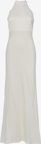 Rochie de seară 'YASDOTTEA' de la YAS pe alb: față