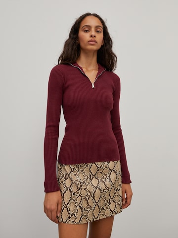 Pullover 'ALISON' di EDITED in rosso: frontale