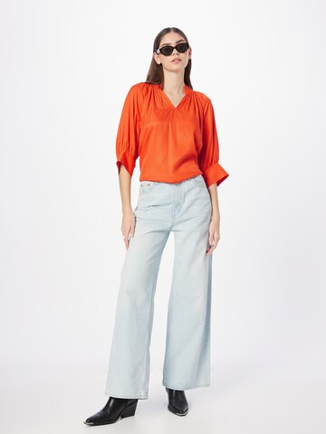 Kaffe Blouse 'Dahlia' in Orange