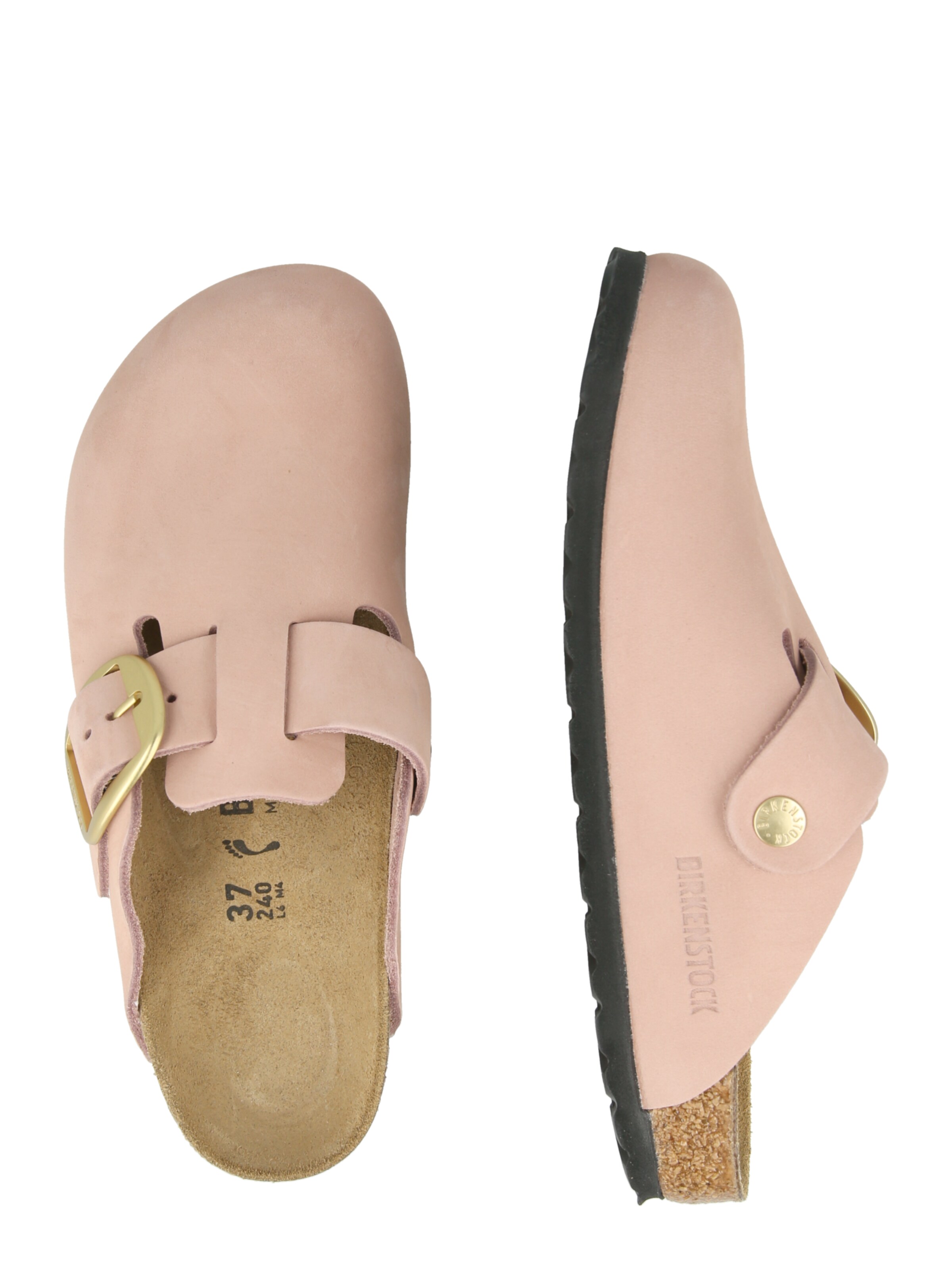 BIRKENSTOCK Muiltjes 'Boston' in Roze