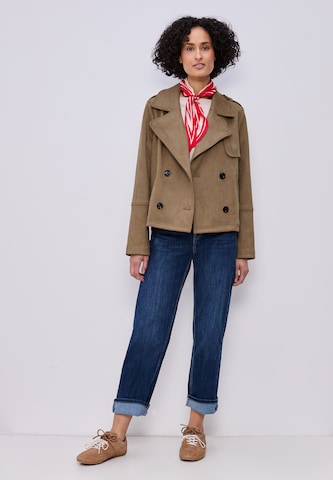 STREET ONE Between-Seasons Coat in Brown