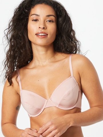 ESPRIT T-shirt Bra in Pink: front