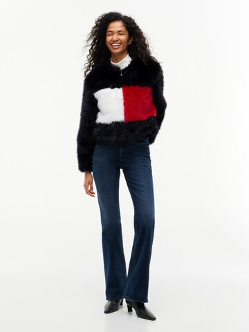 Tommy Jeans Prechodná bunda - Modrá