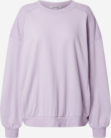 EDITED Sweatshirt 'Lana' i lila: framsida