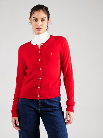 Polo Ralph Lauren Knit cardigan in Red: front