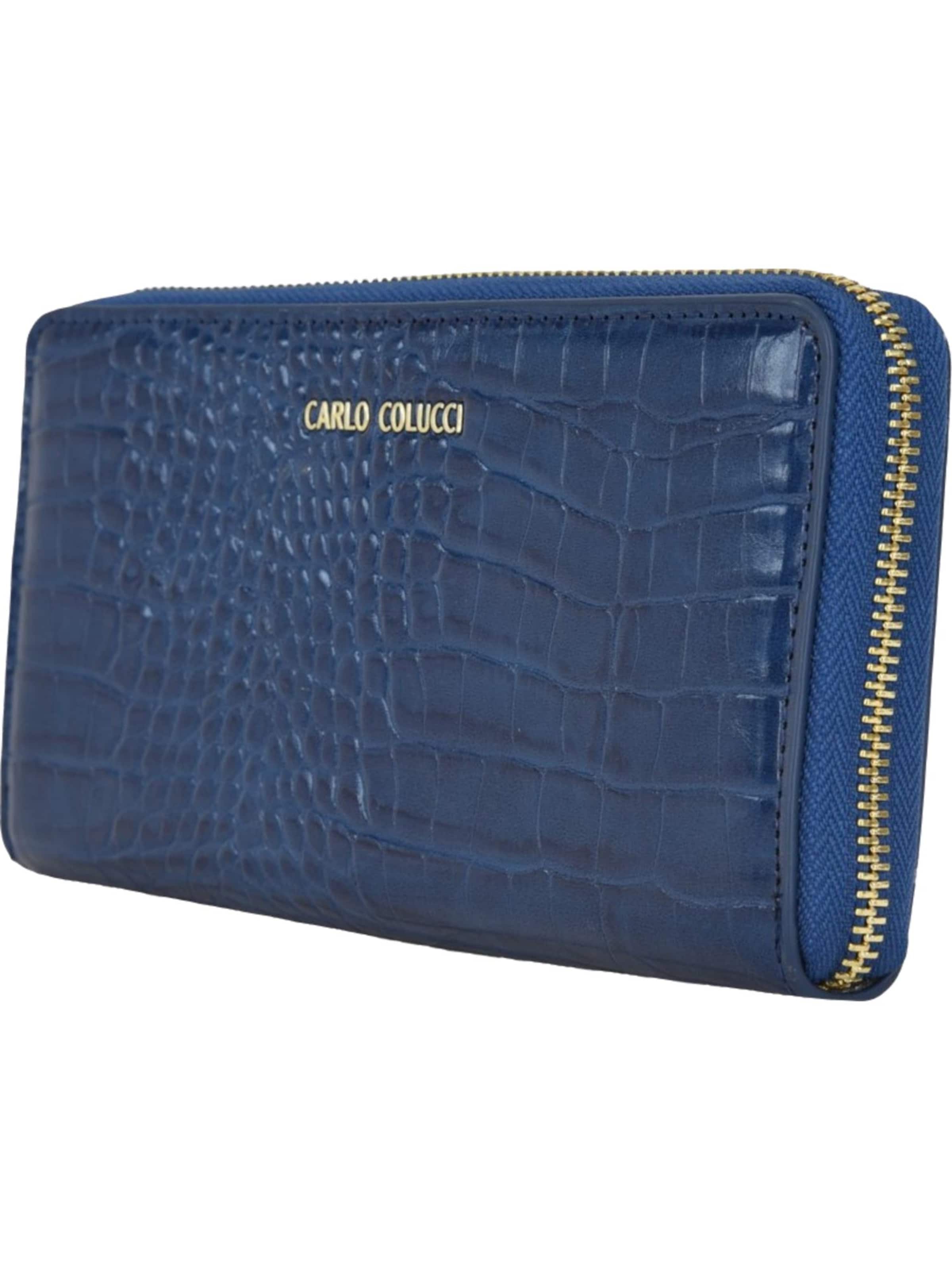 Porte-monnaies 'Chiarotti' Carlo Colucci en bleu : devant