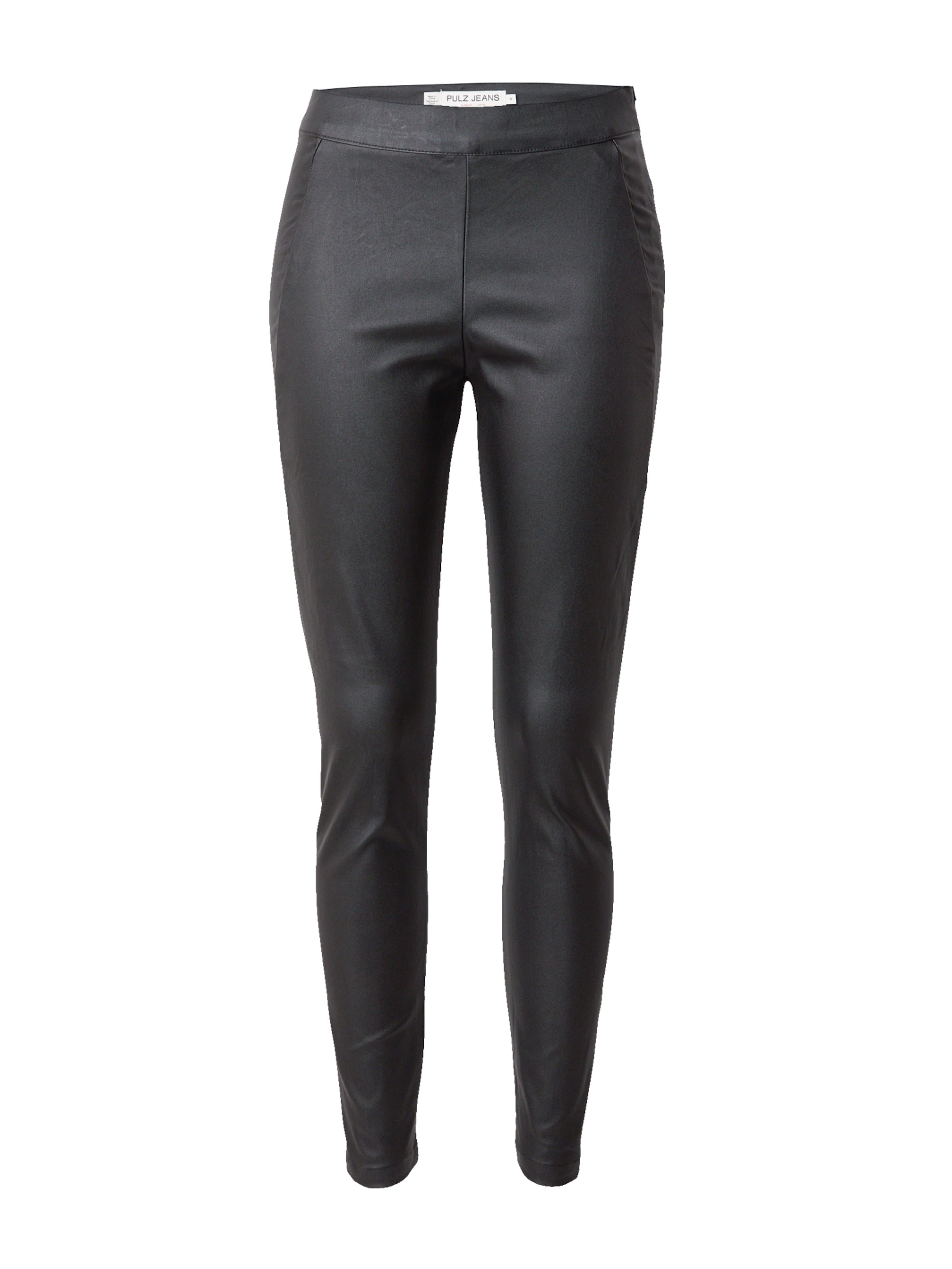 PULZ Jeans Slim fit Leggings 'Tokyo' in Black: front