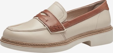 Chaussure basse TAMARIS en beige : devant