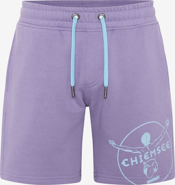 CHIEMSEE Regular Shorts in Lila: predná strana