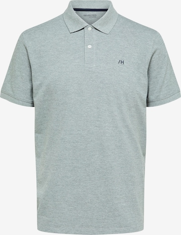 SELECTED HOMME - Camiseta 'Aze' en gris: frente