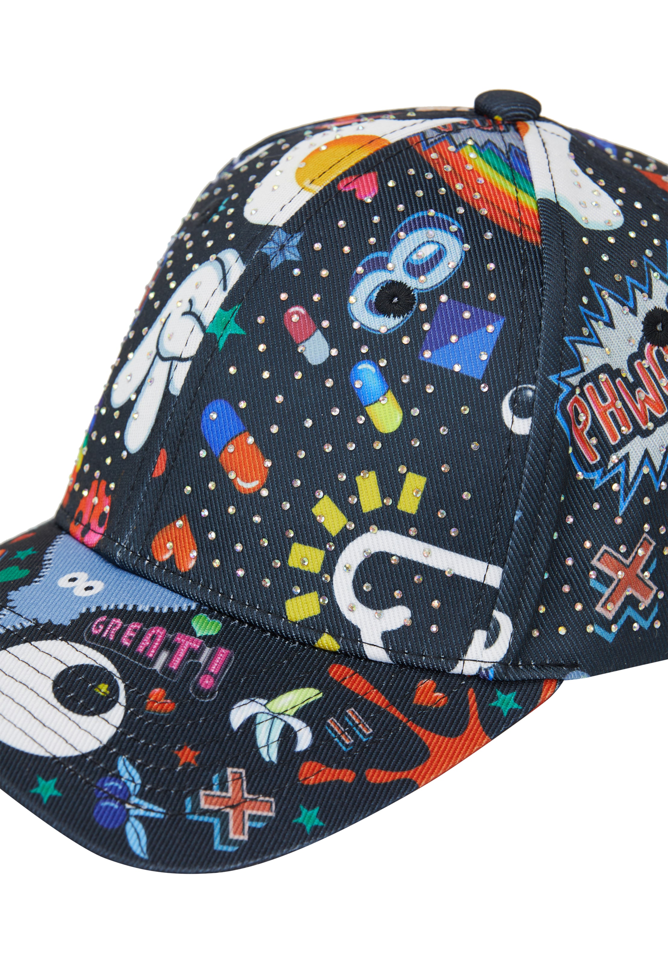 MYMO Kapa 'Pop Eyetheme' | črna barva