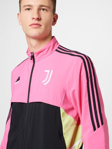 ADIDAS SPORTSWEAR Sportovní bunda 'Juventus Condivo 22 Presentation' – pink