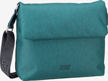 JOST Tasche ' Bergen ' in Blau: Vorderseite
