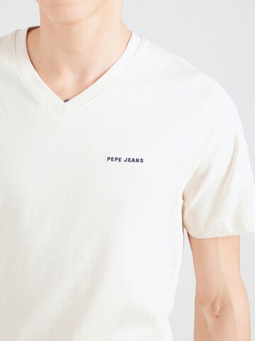 Pepe Jeans T-Shirt 'OLIVER' in Weiß