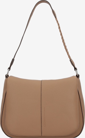 TOM TAILOR DENIM Shoulder bag 'Neda' in Brown: front