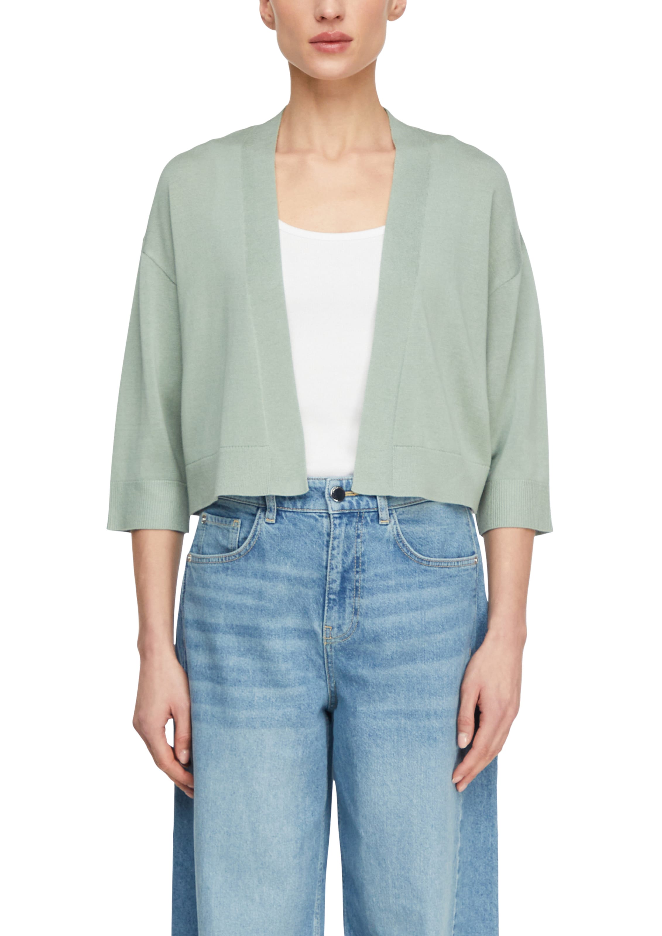 Cardigan COMMA en vert