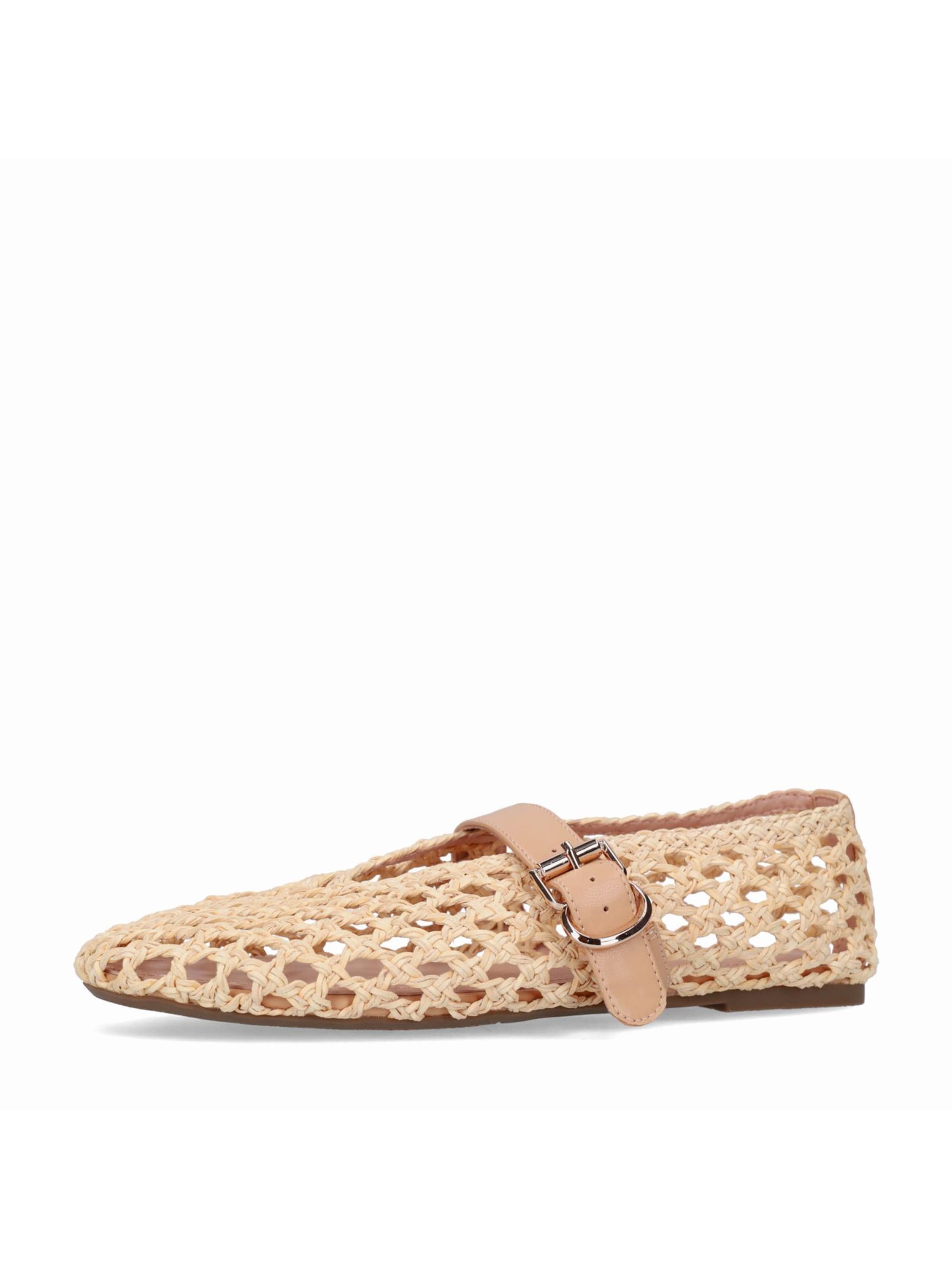 MANFIELD Ballerinas in Beige: Vorderseite