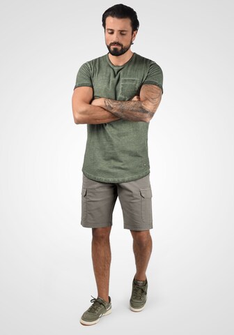 BLEND Regular Cargoshorts 'Barni' in Grau