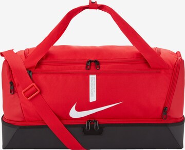 NIKE Sports Bag in Red: front