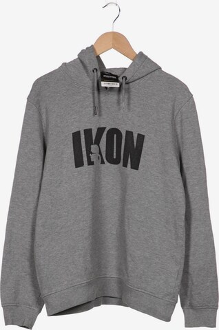 Karl Lagerfeld Sweatshirt & Zip-Up Hoodie in L in Grey: front
