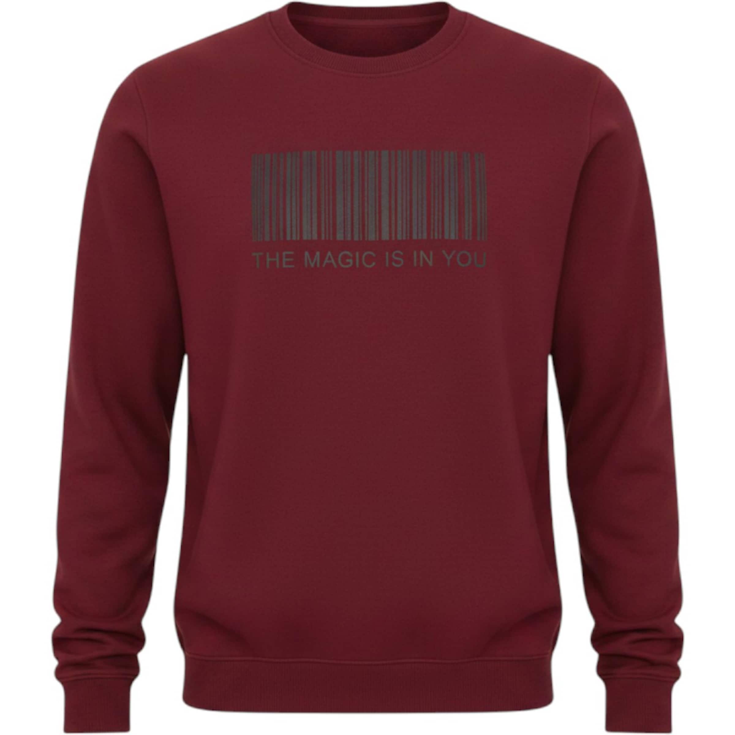 KİP Sweatshirt in XXL in de kleur Donkergrijs / Rood, Productweergave