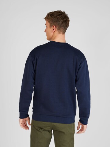 Sweat-shirt QS en bleu