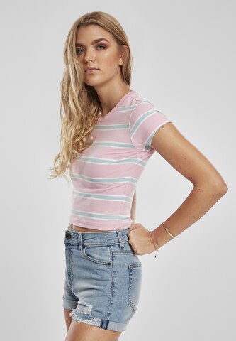 T-shirt Urban Classics en rose