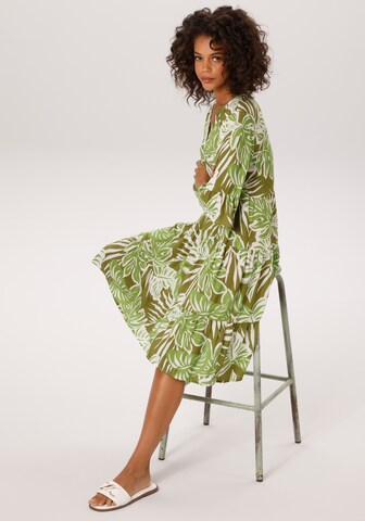 Aniston CASUAL Summer Dress in Green