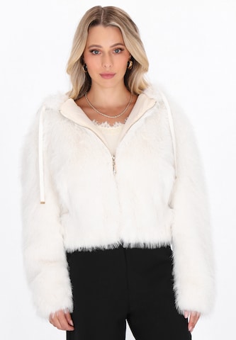 Veste mi-saison faina en blanc : devant