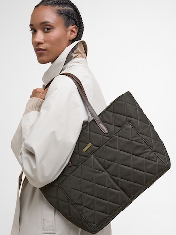 Cabas Barbour en vert