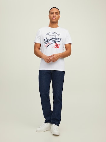 JACK & JONES Koszulka 'Ethan' w kolorze niebieski