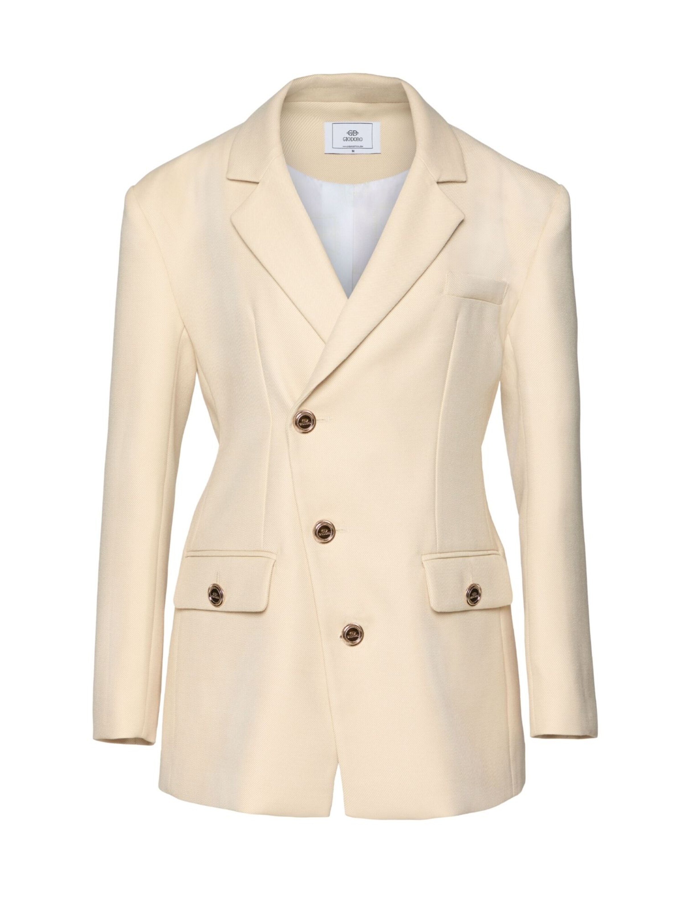 Giodoro Blazer 'Gianza Off' in Beige: front
