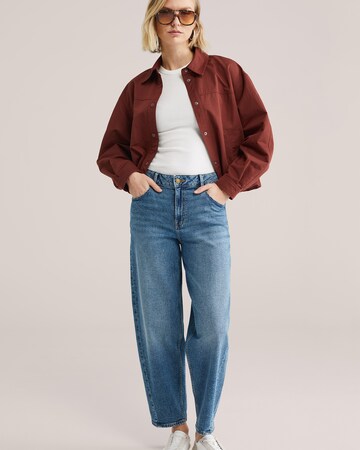 WE Fashion Tapered Farmer - kék: elől