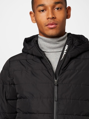 Alife and Kickin Winter Jacket 'Mr WhiteAK' in Black