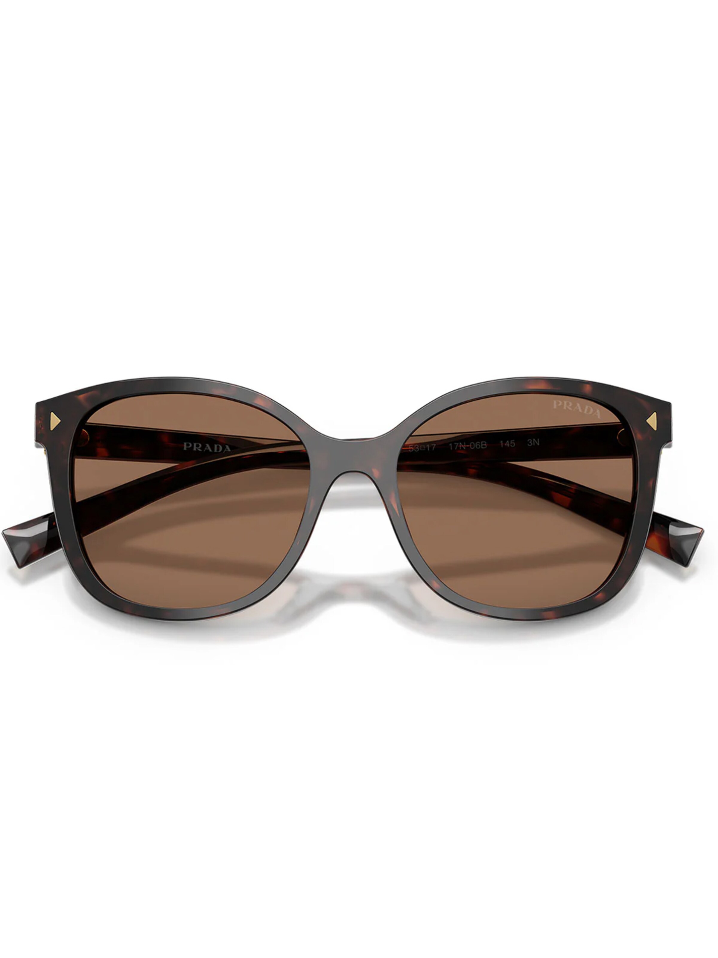 PRADA Zonnebril 'Prada  PR22ZS 17N06B' in Bruin