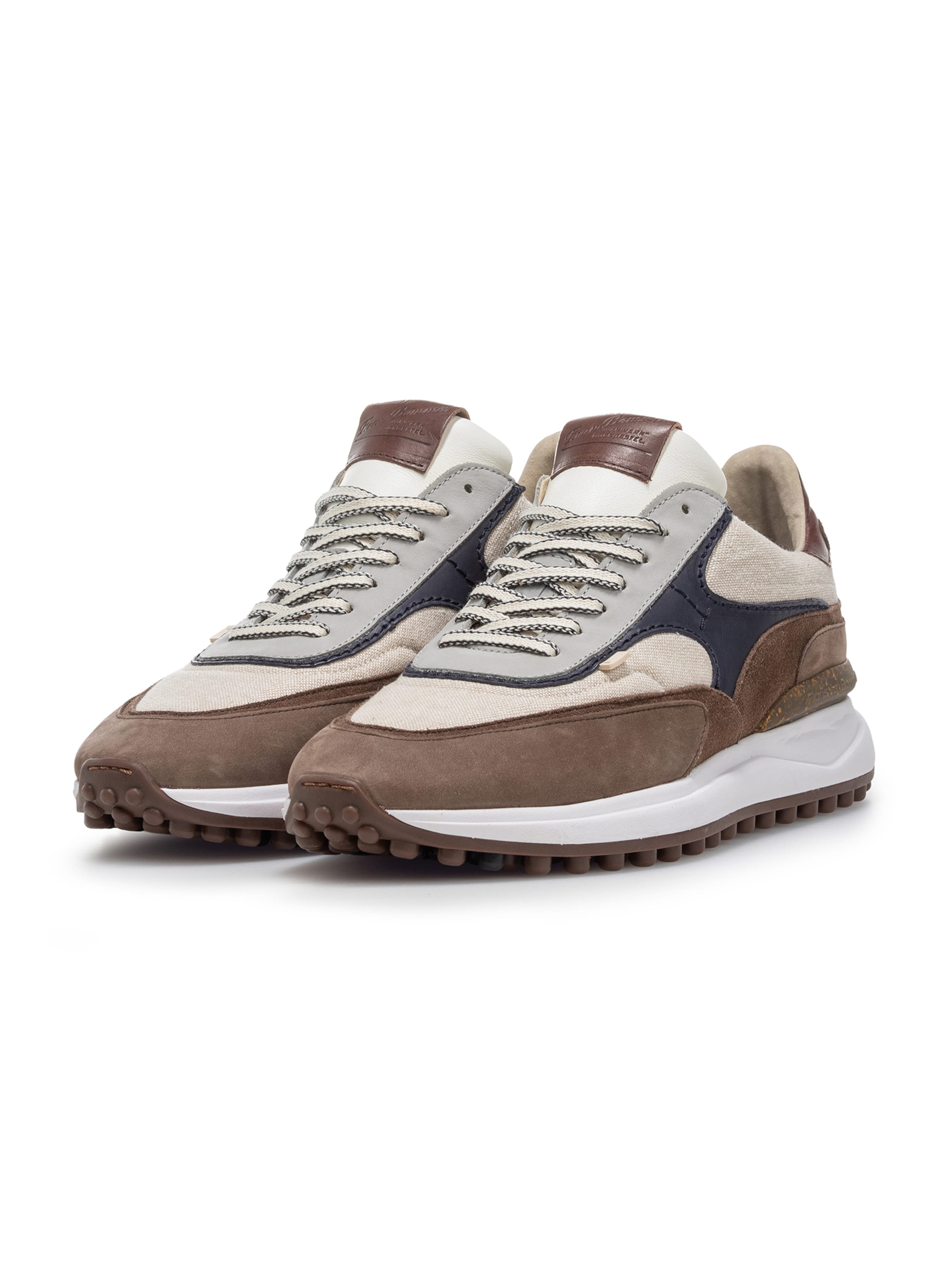 Floris van Bommel Sneakers laag 'Noppi 37' in Beige
