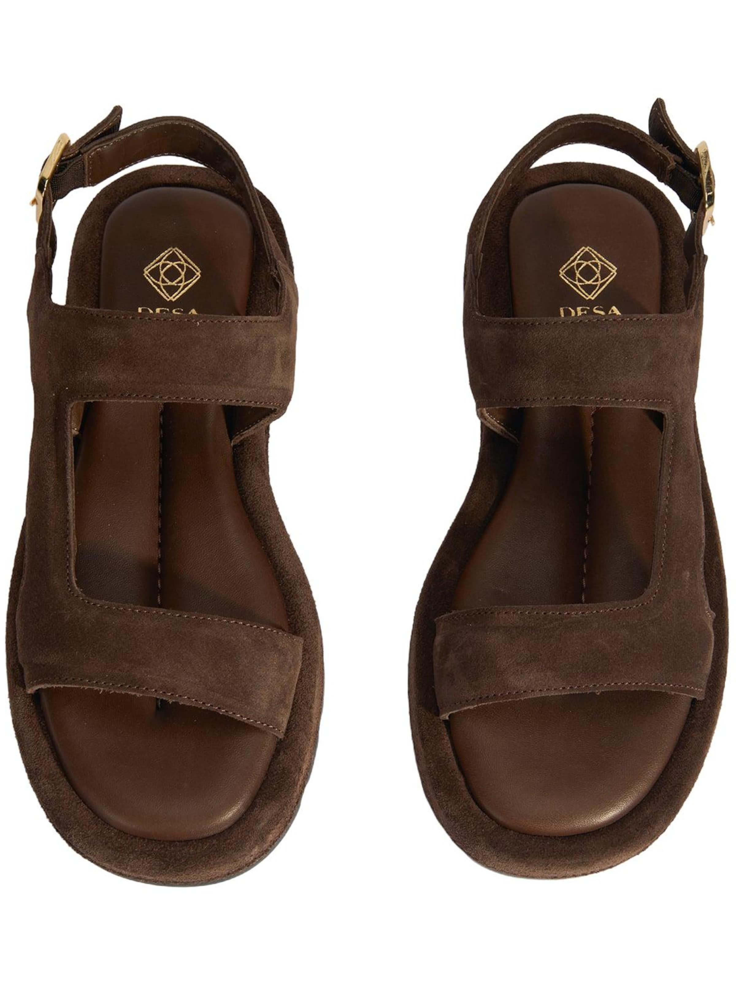 Desa Sandal 'Sandalen' in Brown