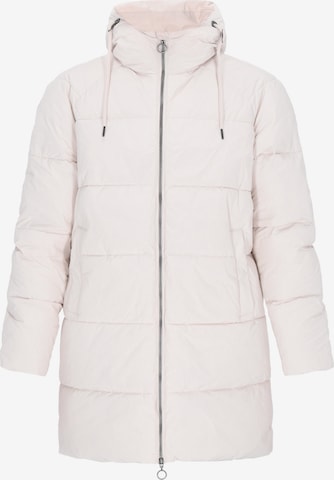 DreiMaster Maritim - Abrigo de invierno en blanco: frente