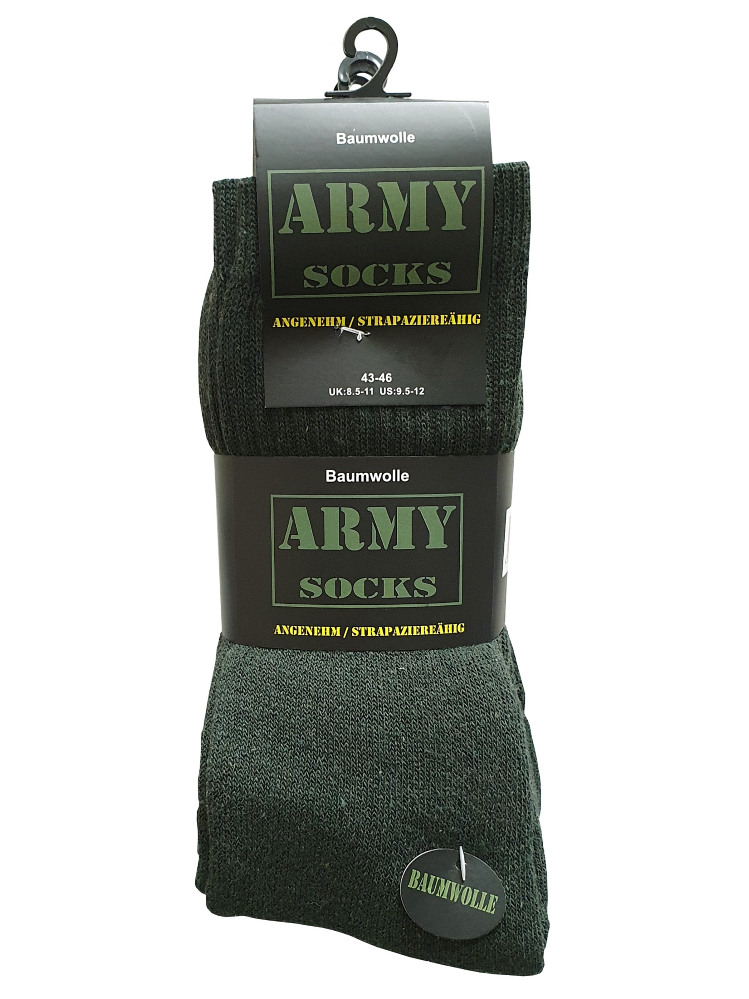 Cotton Prime Socks in Green