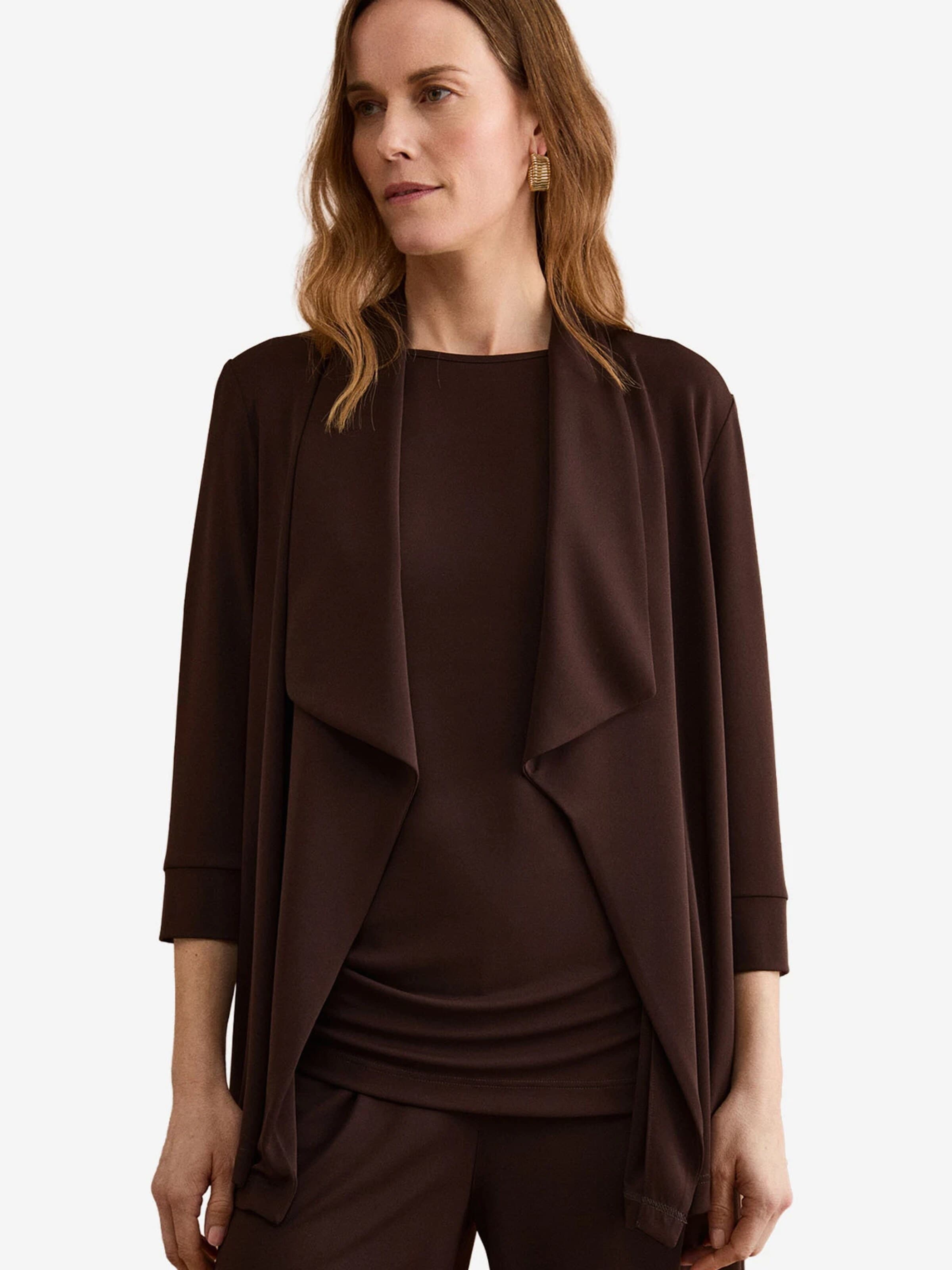 Il Lanificio Loose fit Trousers in Brown