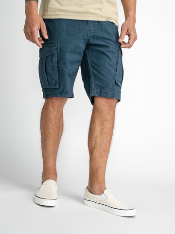 Regular Pantalon cargo Petrol Industries en bleu : devant