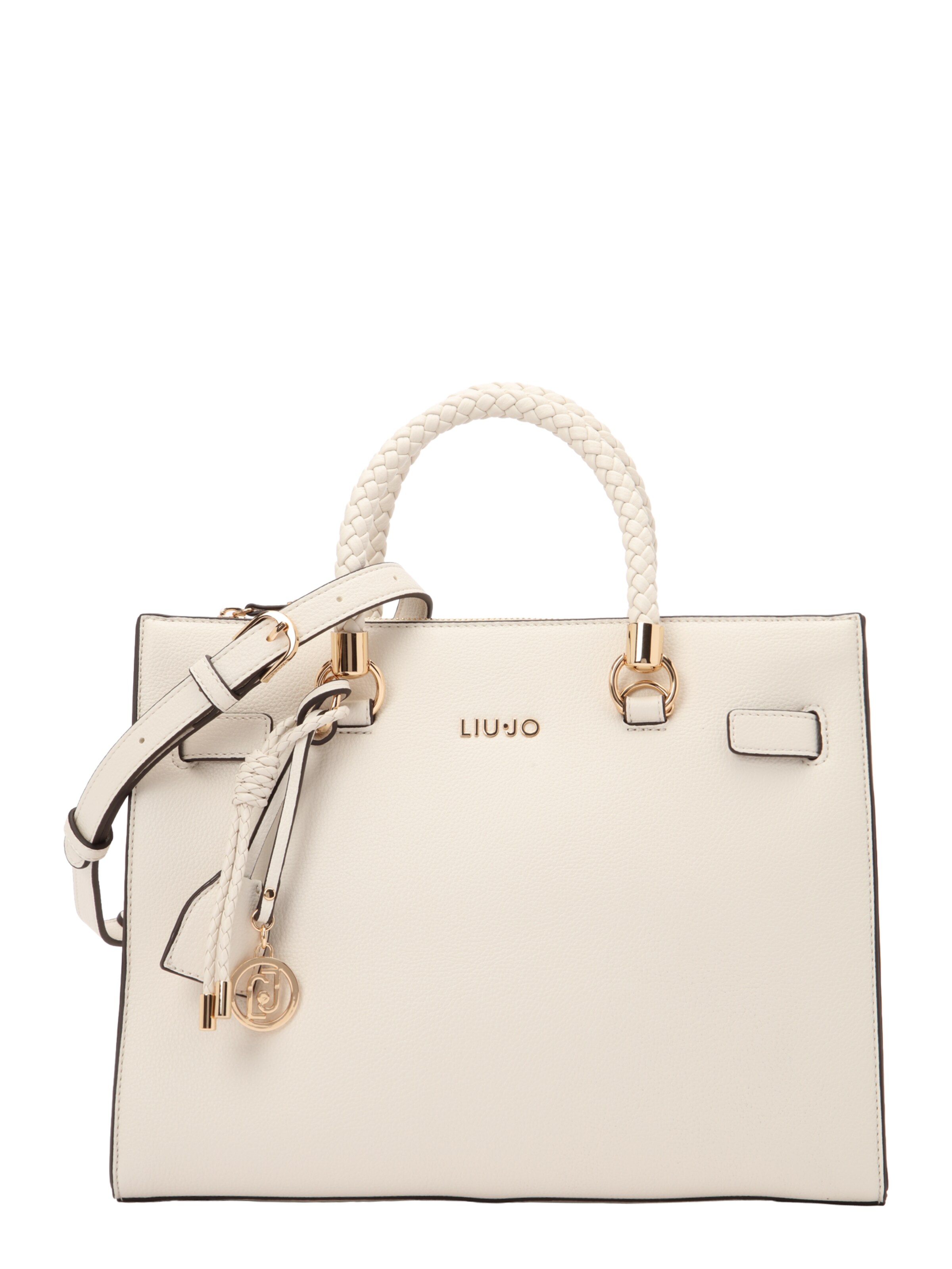 Borsa a mano 'Mahn' di Liu Jo in beige: frontale