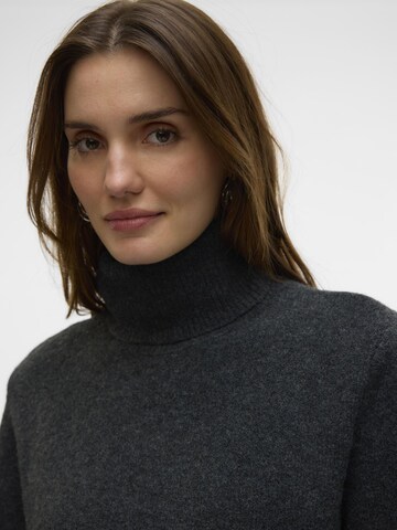 VERO MODA Knit dress 'Boom' in Grey