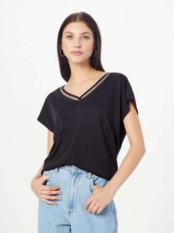 ONLY - Camiseta 'LULU' en negro: frente