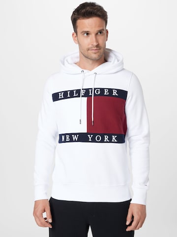 TOMMY HILFIGER Sweatshirt in White: front