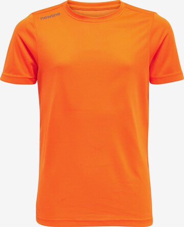 T-Shirt fonctionnel Newline en orange : devant